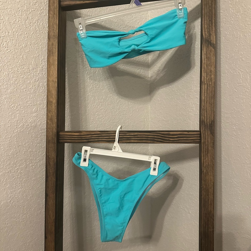 Turquoise Bikini Set